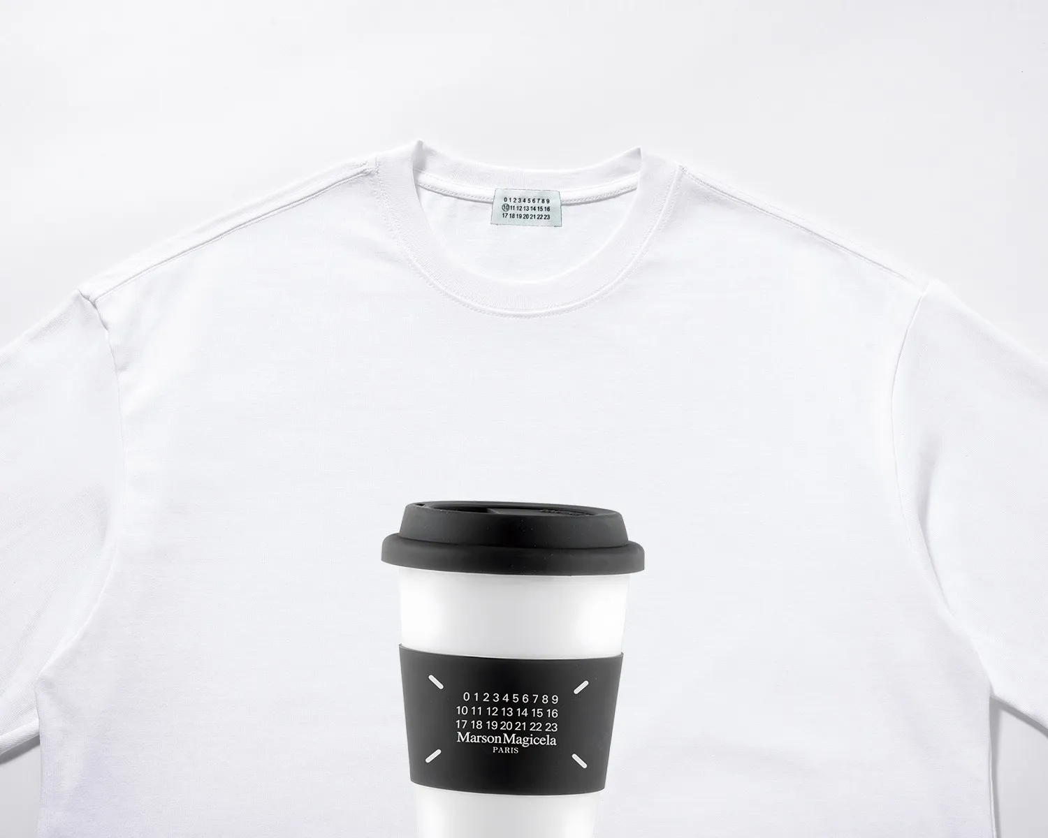 《 Quality》 MM 6 Same Style T 2024 New Arrival 260 Versatile ：Black White Sizes： S M L XL XXL